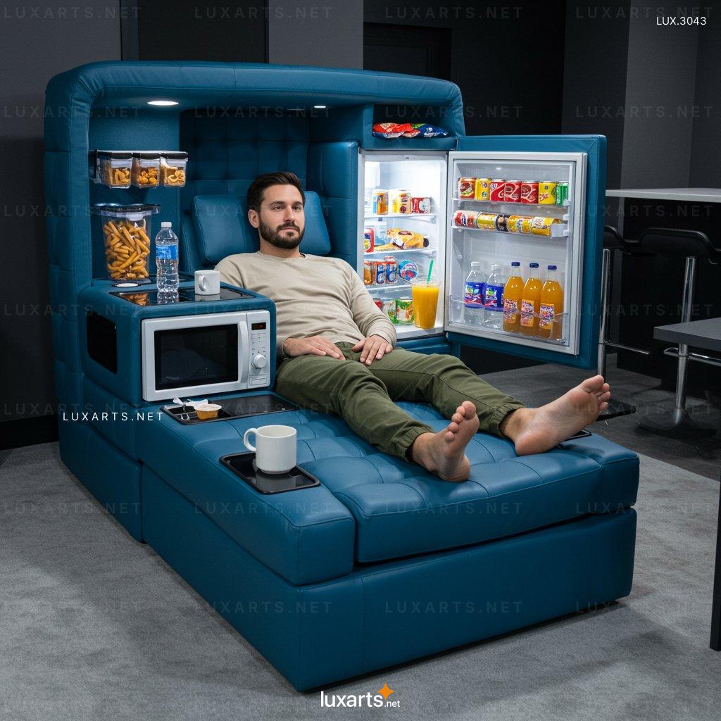 Lounger Pod with a Built-in Kitchen – All-in-One Comfort & Convenience lounger pod with a built in kitchen 4