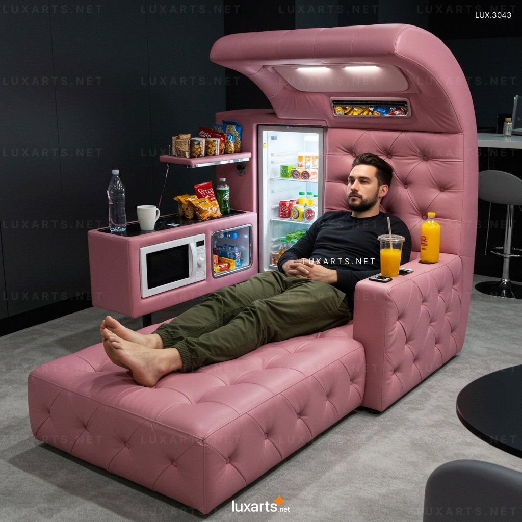 Lounger Pod with a Built-in Kitchen – All-in-One Comfort & Convenience lounger pod with a built in kitchen 8