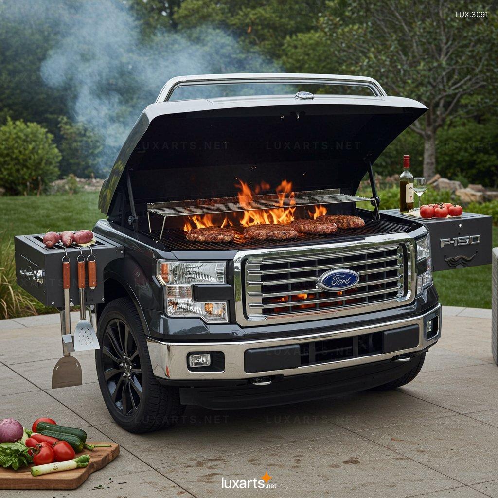 Pickup Truck Inspired BBQ Grill – Unique Outdoor Cooking Experience pickup truck bbq grill 1