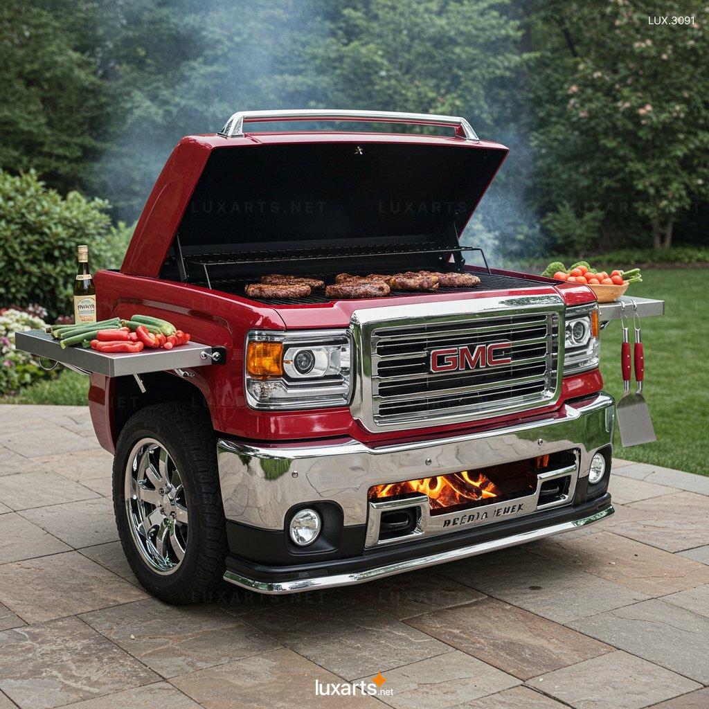 Pickup Truck Inspired BBQ Grill – Unique Outdoor Cooking Experience pickup truck bbq grill 11