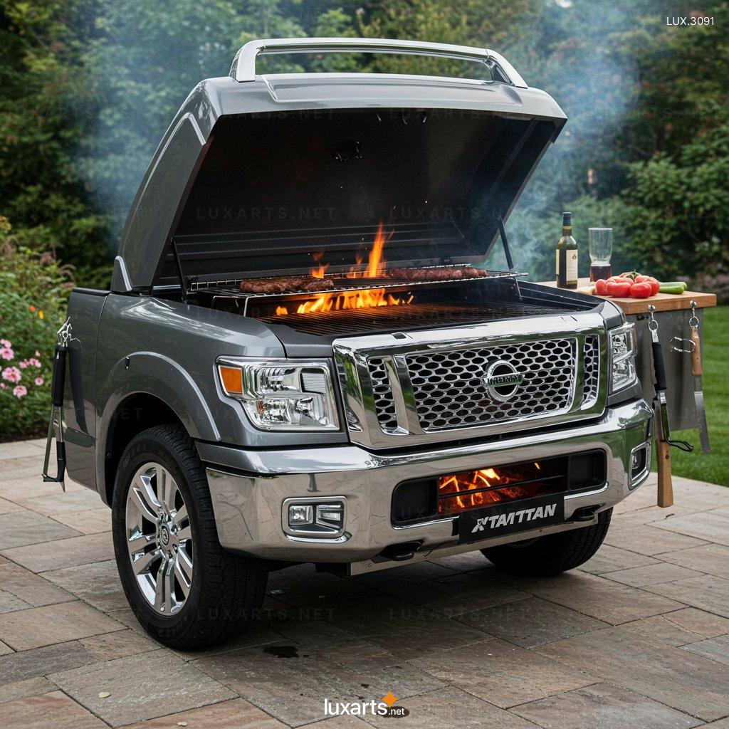 Pickup Truck Inspired BBQ Grill – Unique Outdoor Cooking Experience pickup truck bbq grill 13