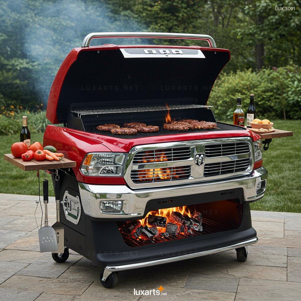 Pickup Truck Inspired BBQ Grill – Unique Outdoor Cooking Experience pickup truck bbq grill 4