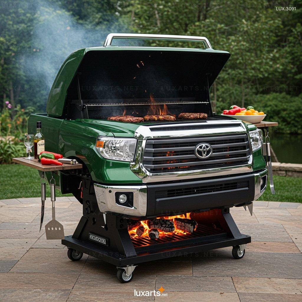 Pickup Truck Inspired BBQ Grill – Unique Outdoor Cooking Experience pickup truck bbq grill 7