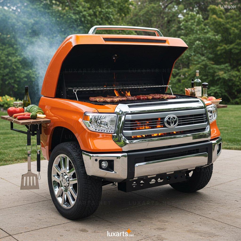 Pickup Truck Inspired BBQ Grill – Unique Outdoor Cooking Experience pickup truck bbq grill 8