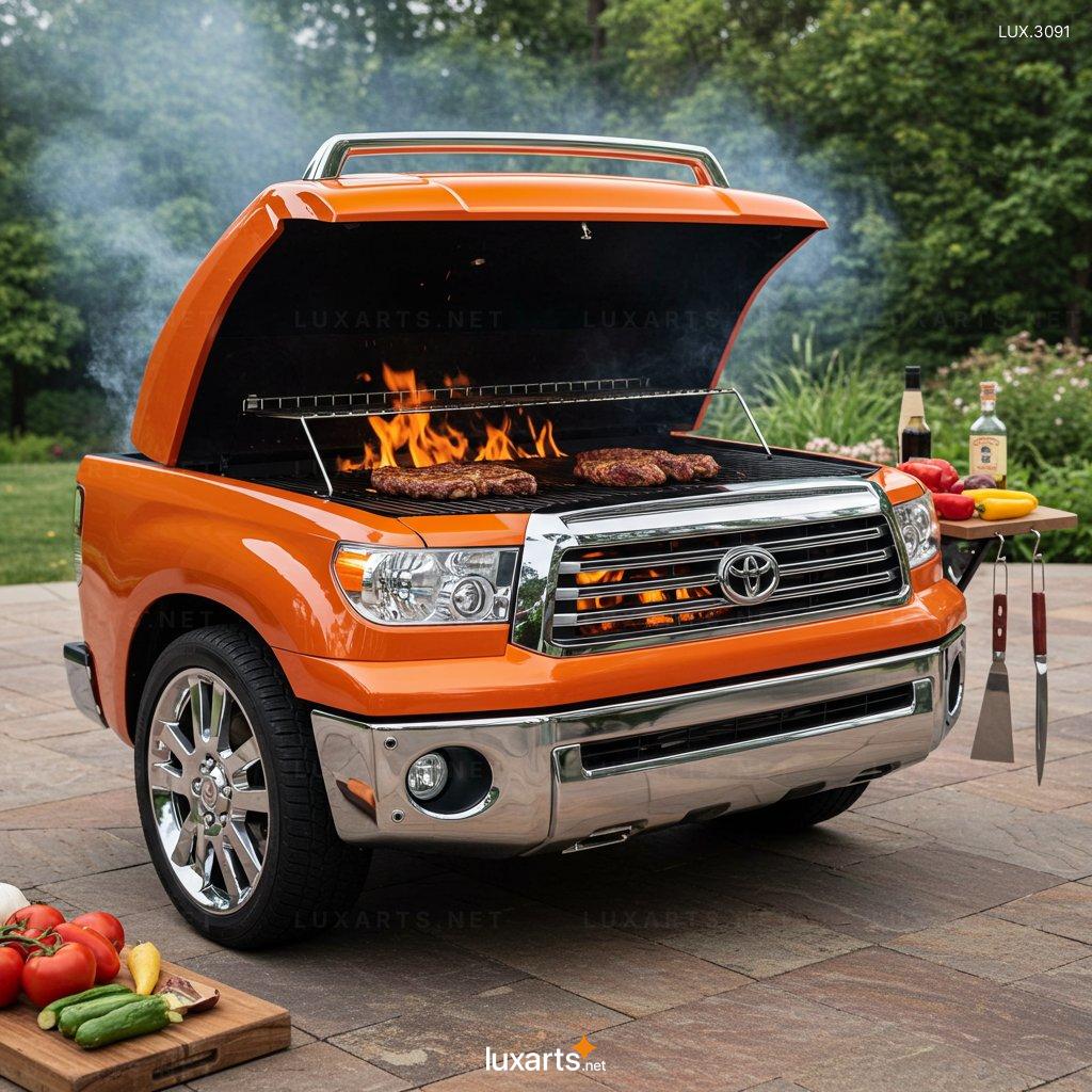 Pickup Truck Inspired BBQ Grill – Unique Outdoor Cooking Experience pickup truck bbq grill 9