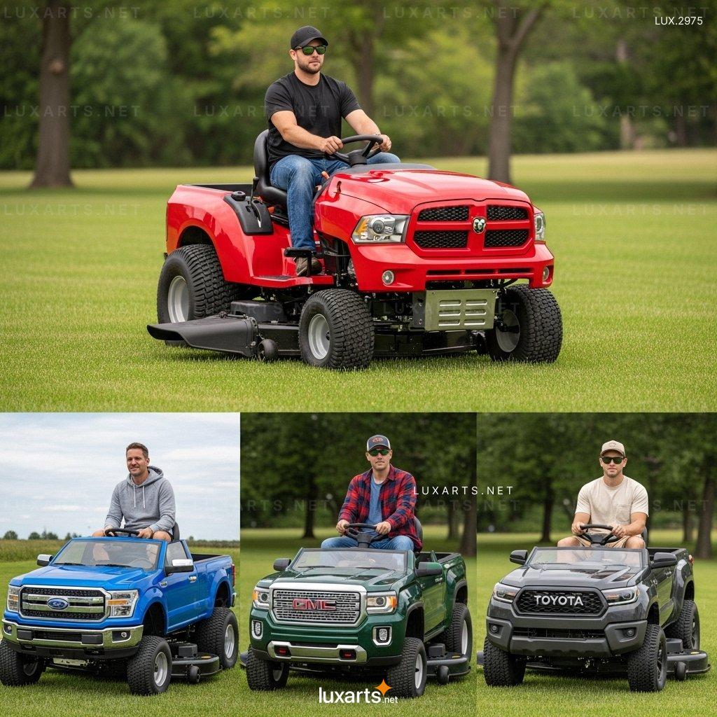 Pickup Truck Inspired Lawn Mowers – Making Yard Work the Highlight of Your Day pickup truck lawn mowers 4