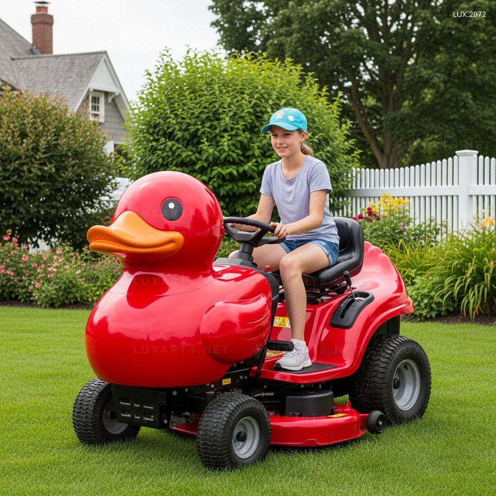 Lawn Care Gets Playful – Rubber Ducky Lawn Mowers with Creative Design rubber ducky lawn mowers 2
