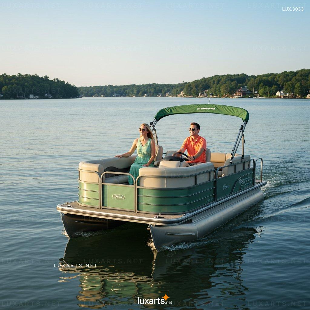 Tiny Pontoon Boat for Lake Adventures – Durable, Stylish, and Space-Saving small pontoon boat 14