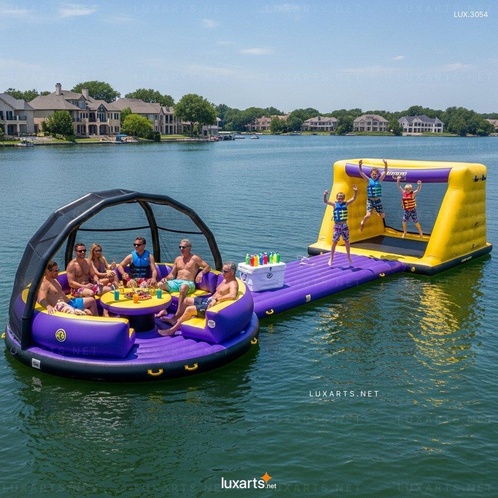 Inflatable Party Floats with Built-in Trampolines – Bounce & Splash at Your Next Pool Party trampolines inflatable party floats 5