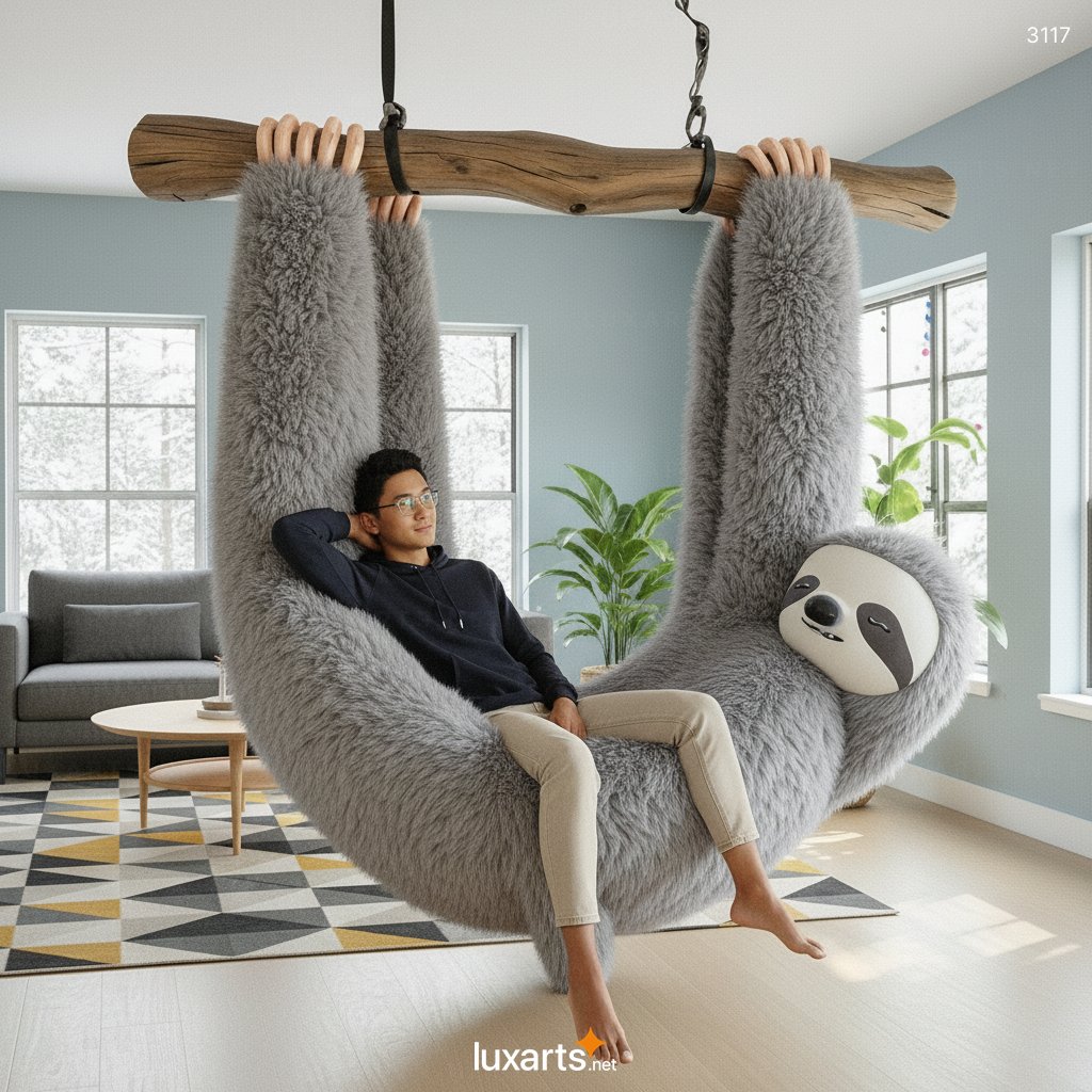 Hanging Sloth Shaped Lounger: Comfortable & Unique Hanging Chair for Relaxation 8 Hanging Sloth Shaped Lounger: Comfortable & Unique Hanging Chair for Relaxation 3117 hanging sloth lounger 20251229 3