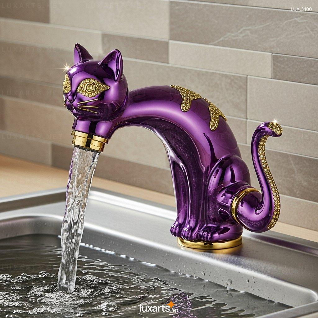 LUX.2429	Cat Shaped Faucets: Unique and Adorable Additions to Your Bathroom cat faucet 3