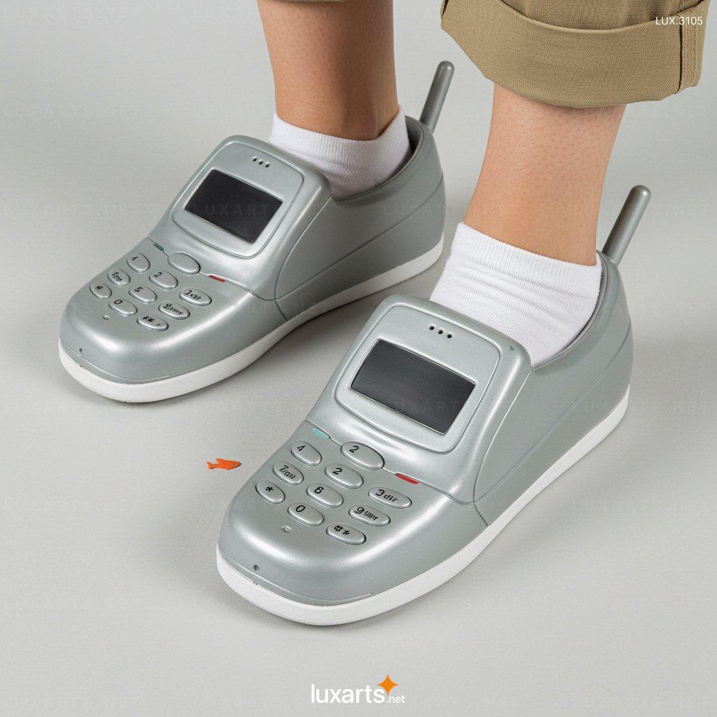 Cellphone Shaped Shoes – Trendy Footwear Inspired by Classic Phones cellphone shoes 3