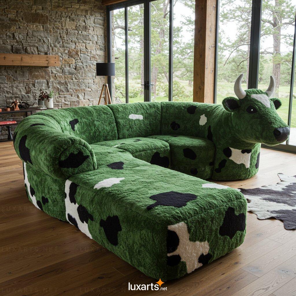 Cow Shaped Sofa – Stylish & Comfortable Seating for Modern Homes cow sofa 5