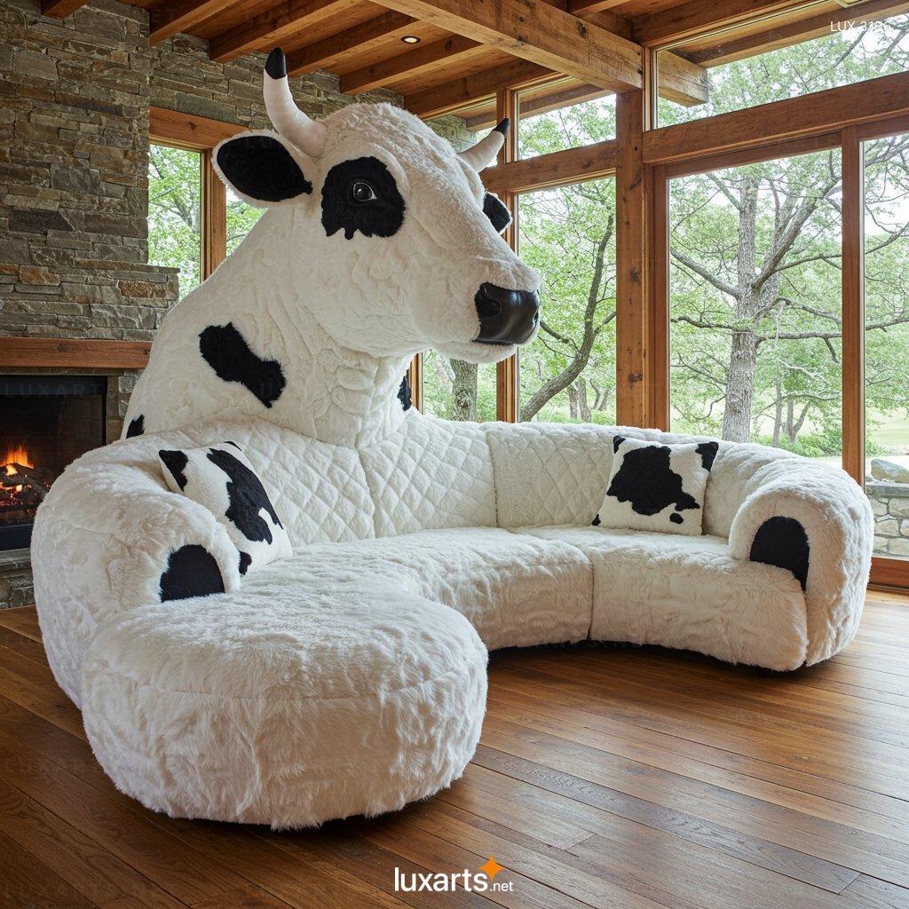 Cow Shaped Sofa – Stylish & Comfortable Seating for Modern Homes cow sofa 6