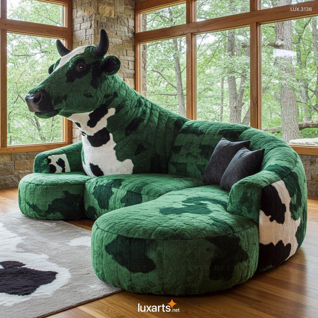 Cow Shaped Sofa – Stylish & Comfortable Seating for Modern Homes cow sofa 8