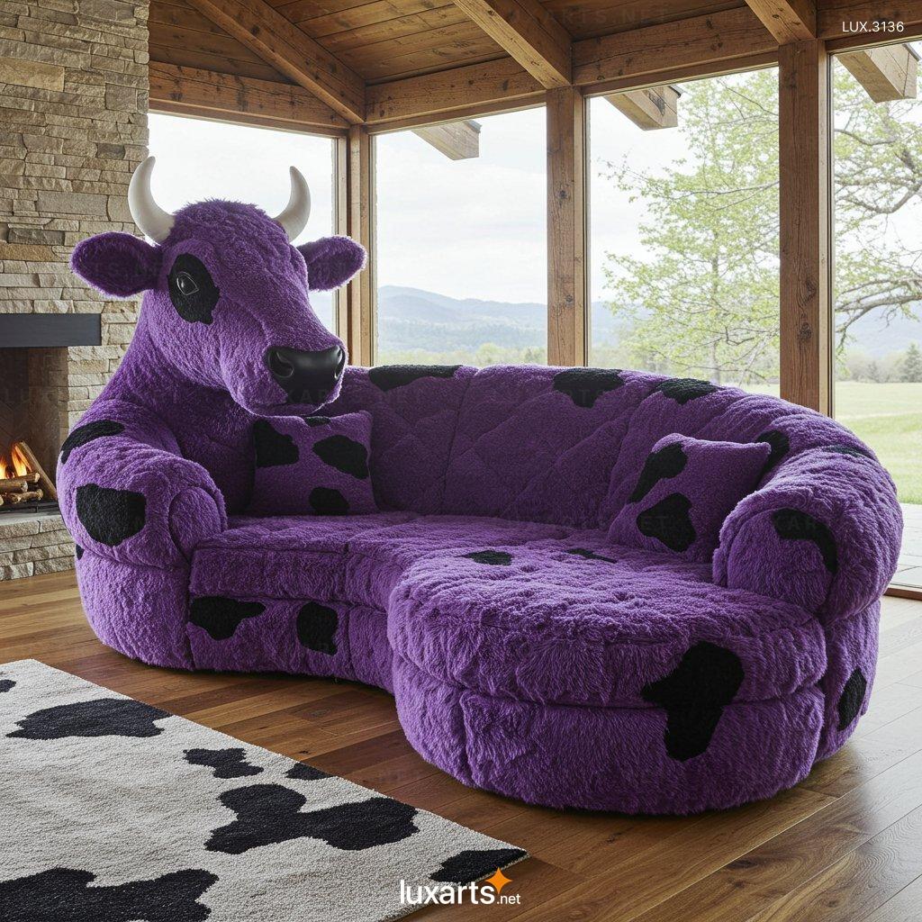 Cow Shaped Sofa – Stylish & Comfortable Seating for Modern Homes cow sofa 9
