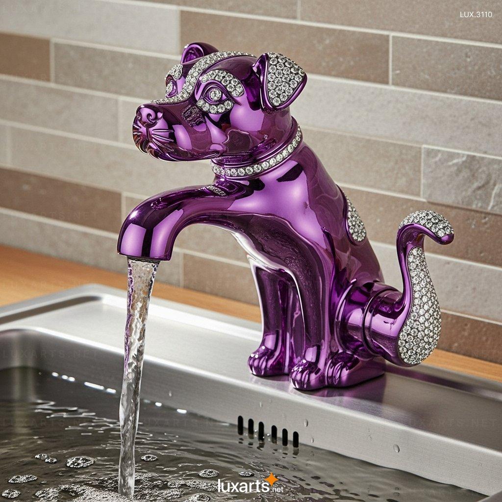 Dog Shaped Faucets: Unique & Stylish Pet-Themed Bathroom Fixtures dog faucet 1