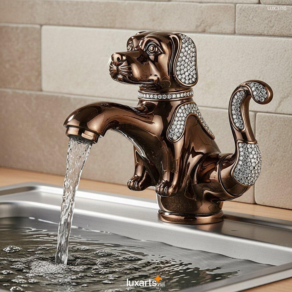 Dog Shaped Faucets: Unique & Stylish Pet-Themed Bathroom Fixtures dog faucet 10