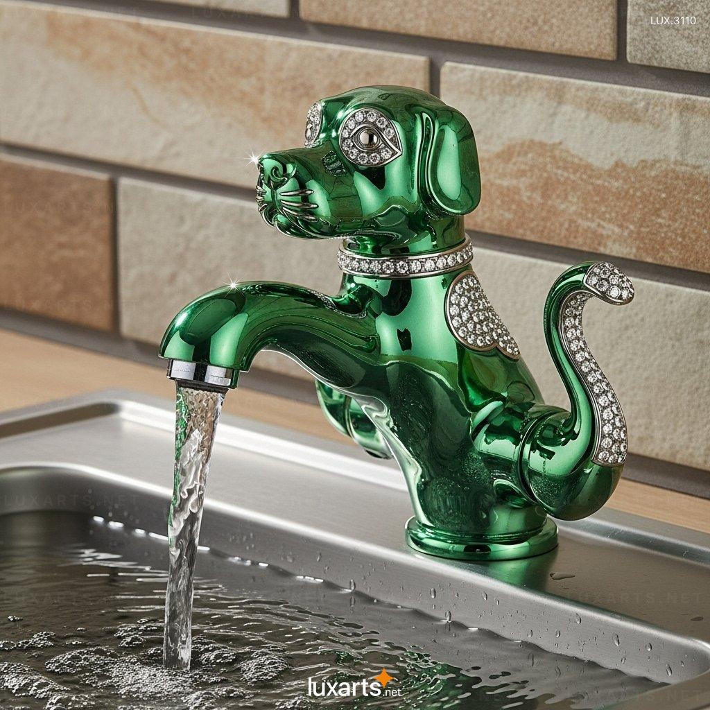 Dog Shaped Faucets: Unique & Stylish Pet-Themed Bathroom Fixtures dog faucet 6