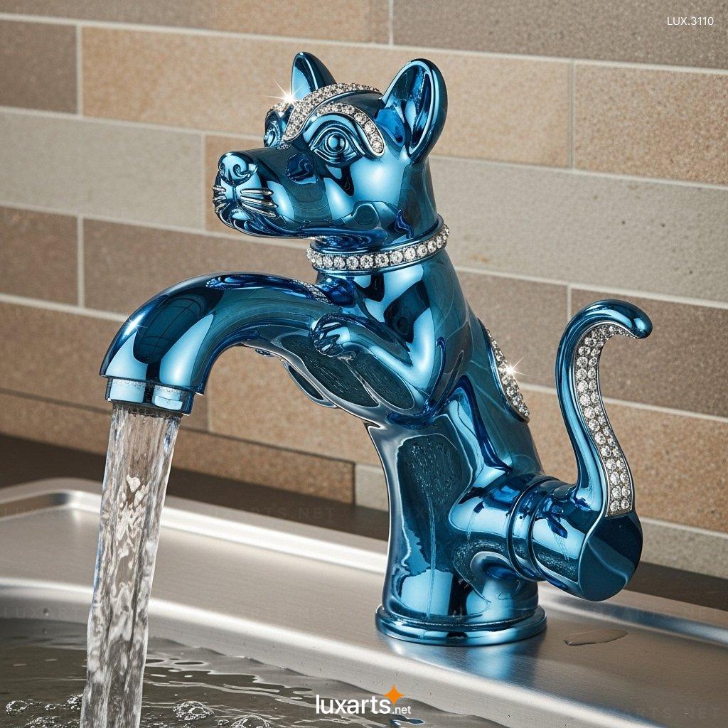 Dog Shaped Faucets: Unique & Stylish Pet-Themed Bathroom Fixtures dog faucet 7