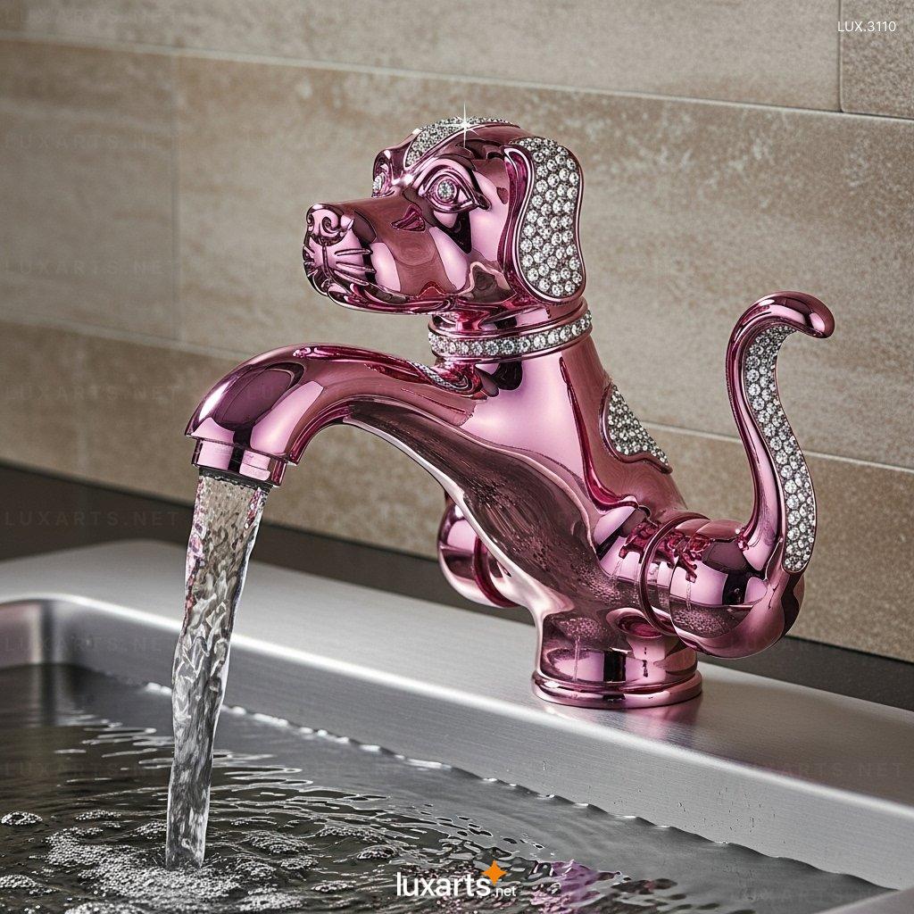 Dog Shaped Faucets: Unique & Stylish Pet-Themed Bathroom Fixtures dog faucet 9