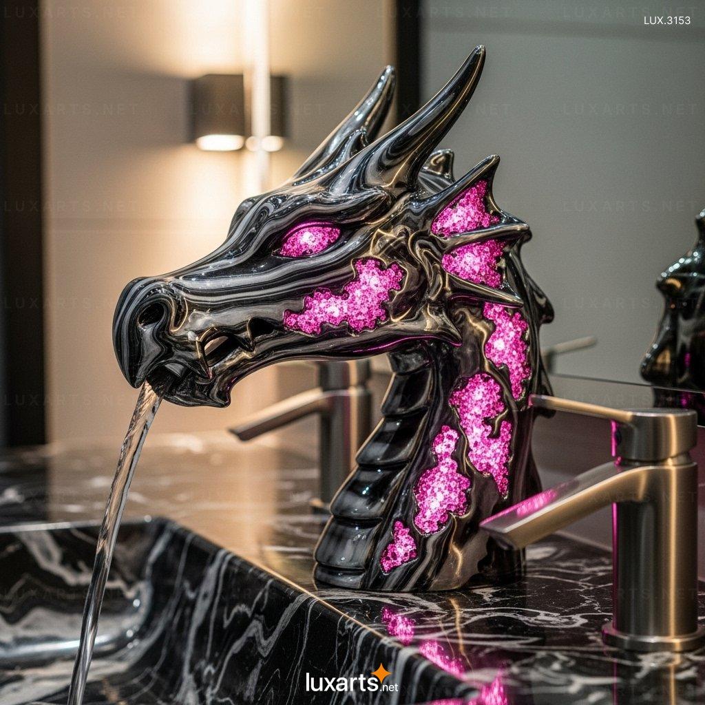 Dragon Shaped Faucet – Elegant Bathroom Fixture with Mythical Design dragon faucet 6