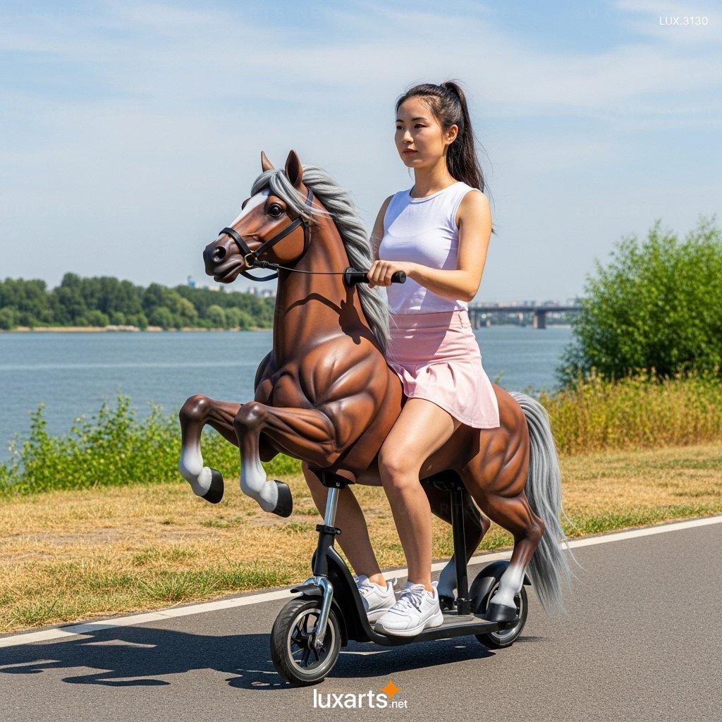 Electric Horse Shaped Scooter – Innovative Design for a Fun & Eco-Friendly Ride electric horse scooter 1