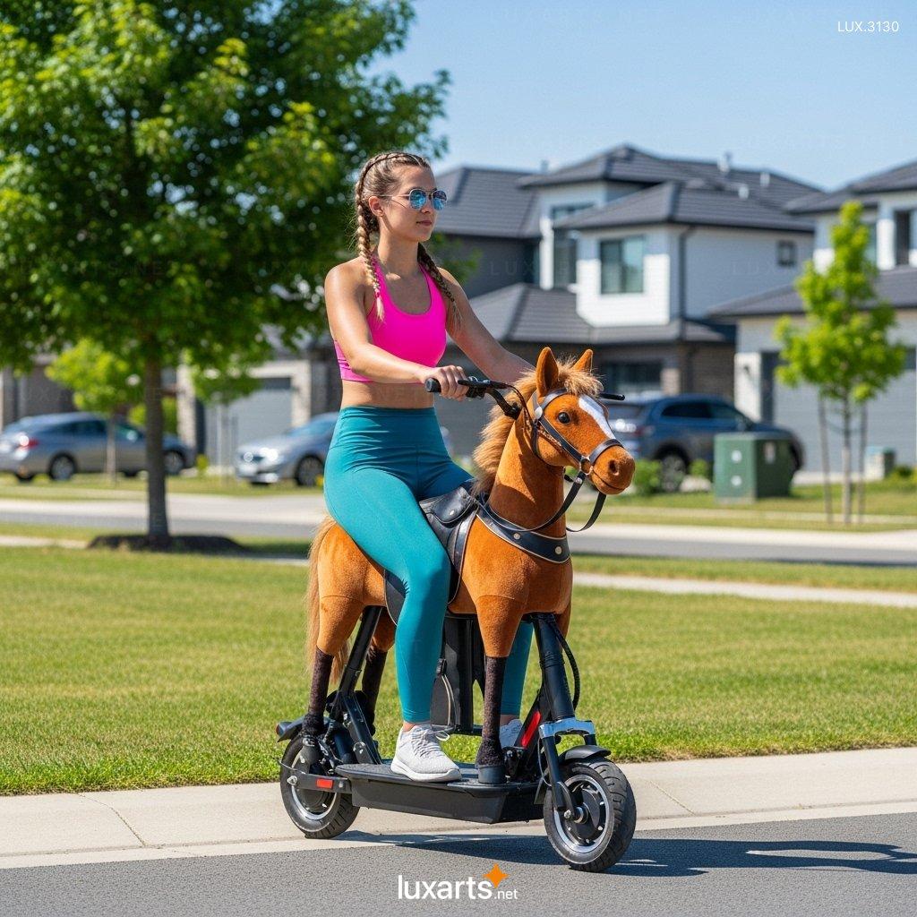 Electric Horse Shaped Scooter – Innovative Design for a Fun & Eco-Friendly Ride electric horse scooter 2