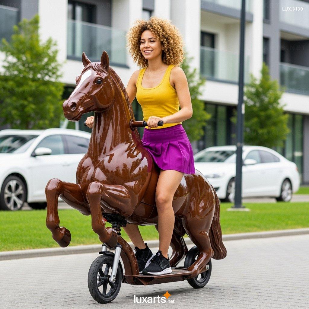 Electric Horse Shaped Scooter – Innovative Design for a Fun & Eco-Friendly Ride electric horse scooter 7