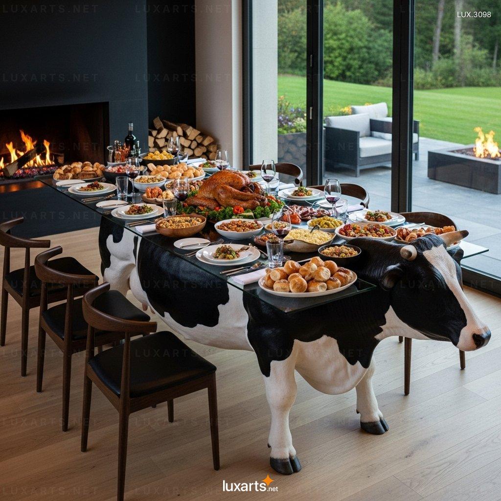 Farm Animal Themed Dining Table – Artistic Country-Style Dining Table for Home Use farm animal themed dining table 10
