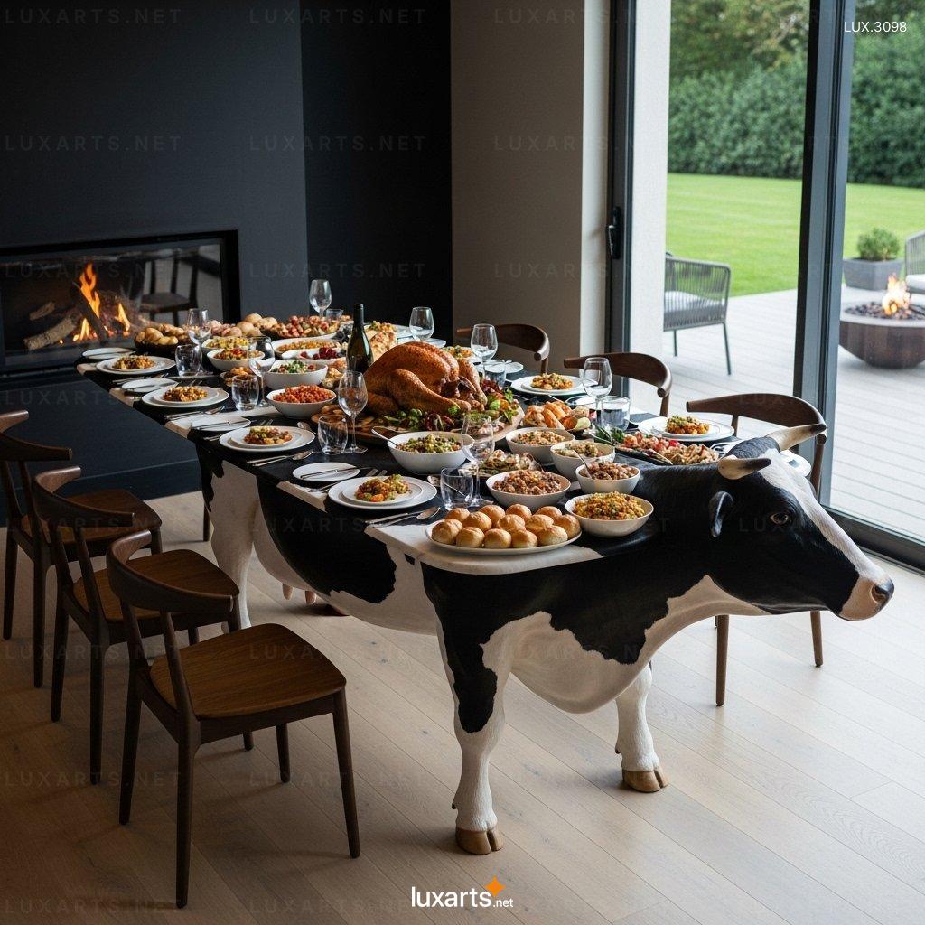 Farm Animal Themed Dining Table – Artistic Country-Style Dining Table for Home Use farm animal themed dining table 11