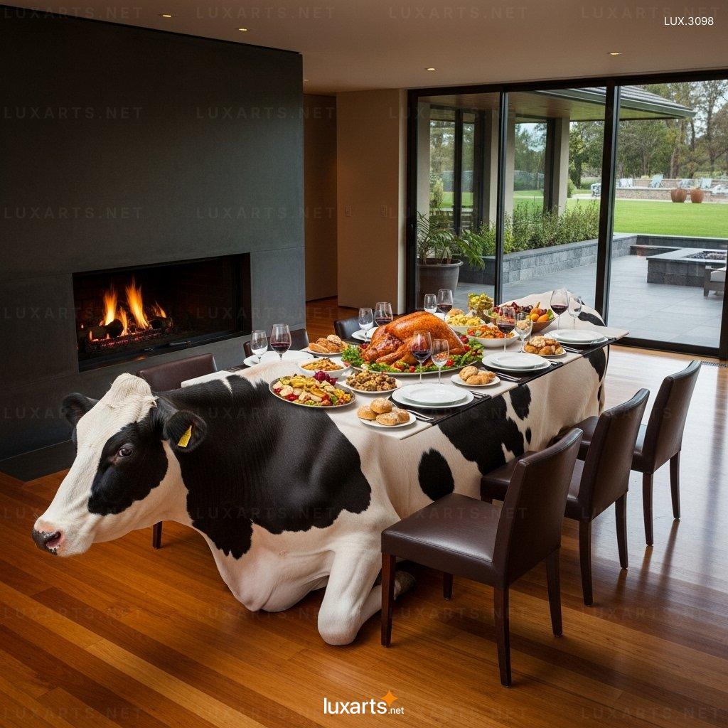 Farm Animal Themed Dining Table – Artistic Country-Style Dining Table for Home Use farm animal themed dining table 2