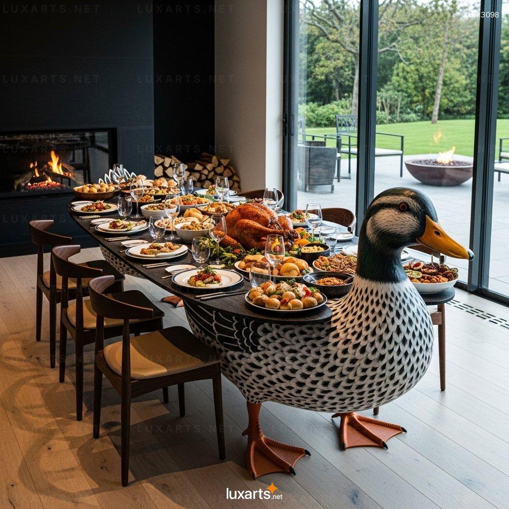 Farm Animal Themed Dining Table – Artistic Country-Style Dining Table for Home Use farm animal themed dining table 3