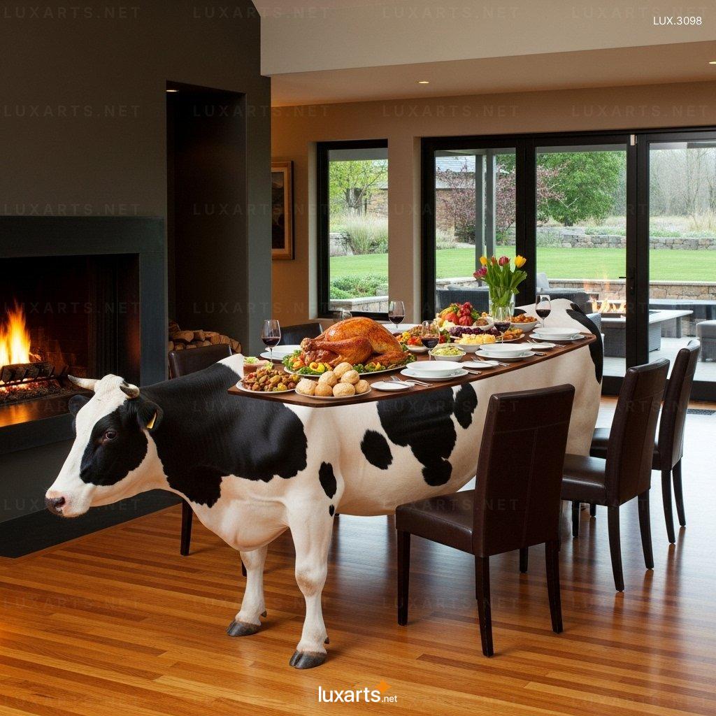Farm Animal Themed Dining Table – Artistic Country-Style Dining Table for Home Use farm animal themed dining table 8