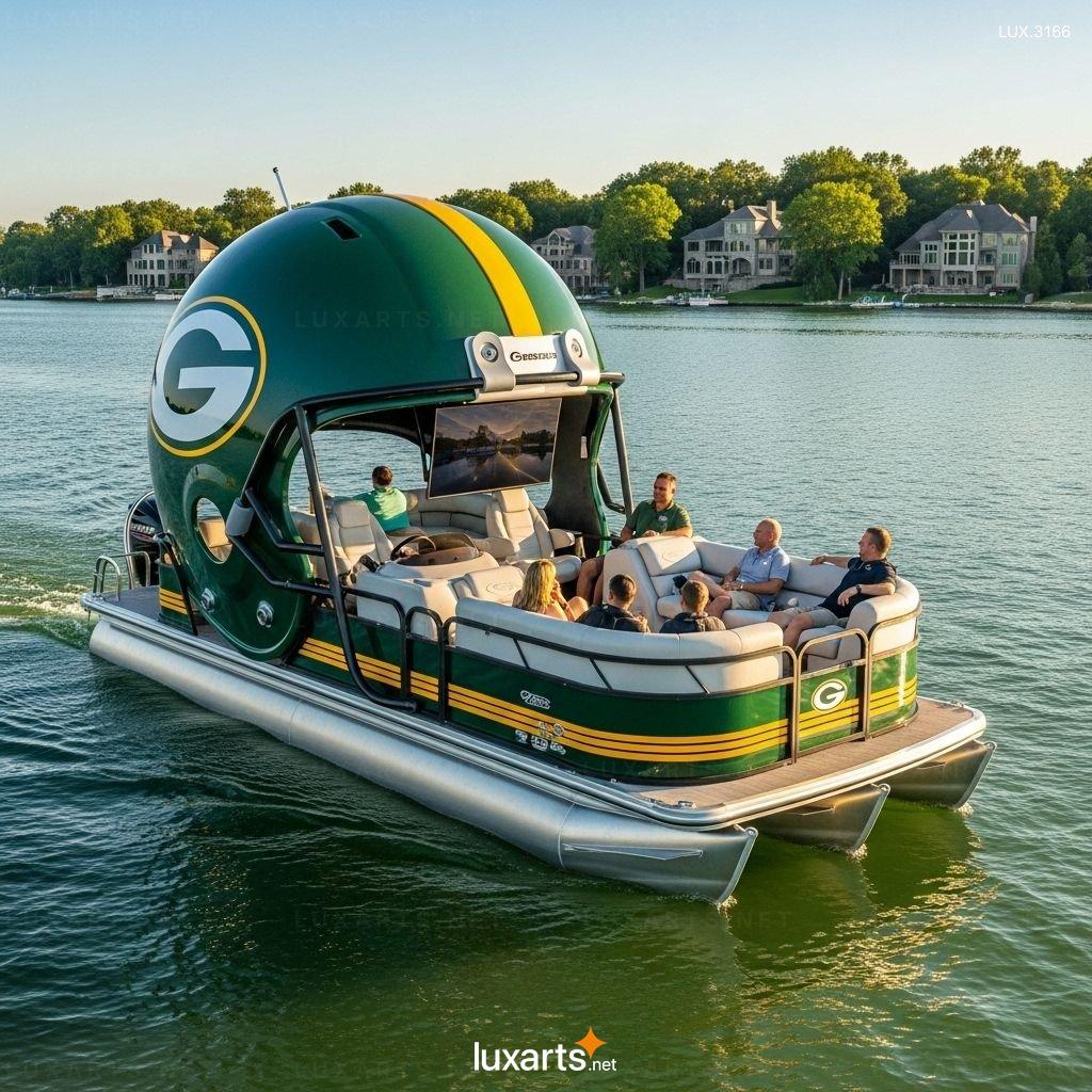 Football Helmet Shaped Pontoons – Durable & Unique Design for Water Sports Enthusiasts football helmet pontoons 8