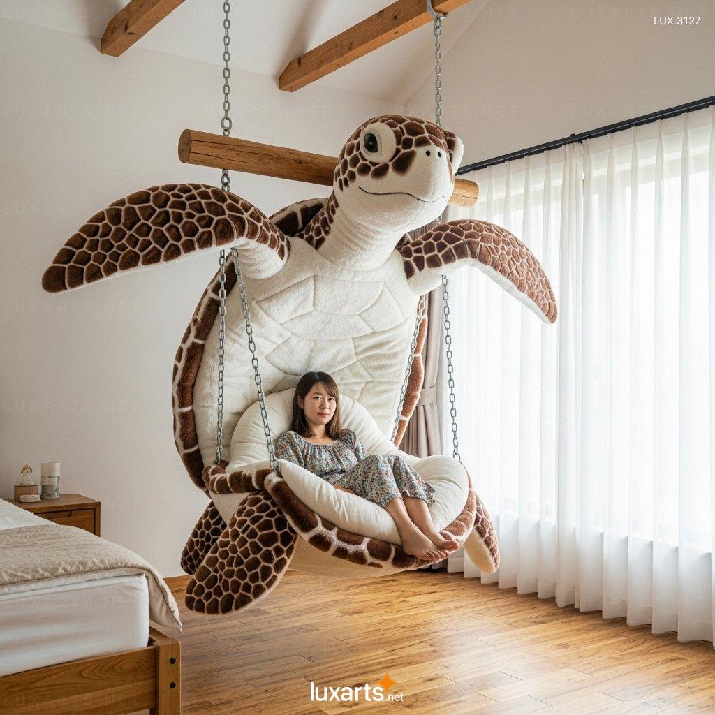 Hanging Turtle Shaped Lounger – Stylish & Comfortable Hanging Chair for Indoors/Outdoors hanging turtle lounger 6