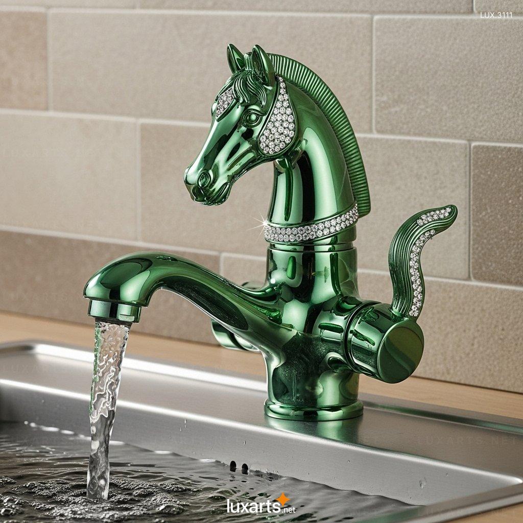 Horse Shaped Faucet – High-Quality Metal Tap with Artistic Horse Design horse faucet 1