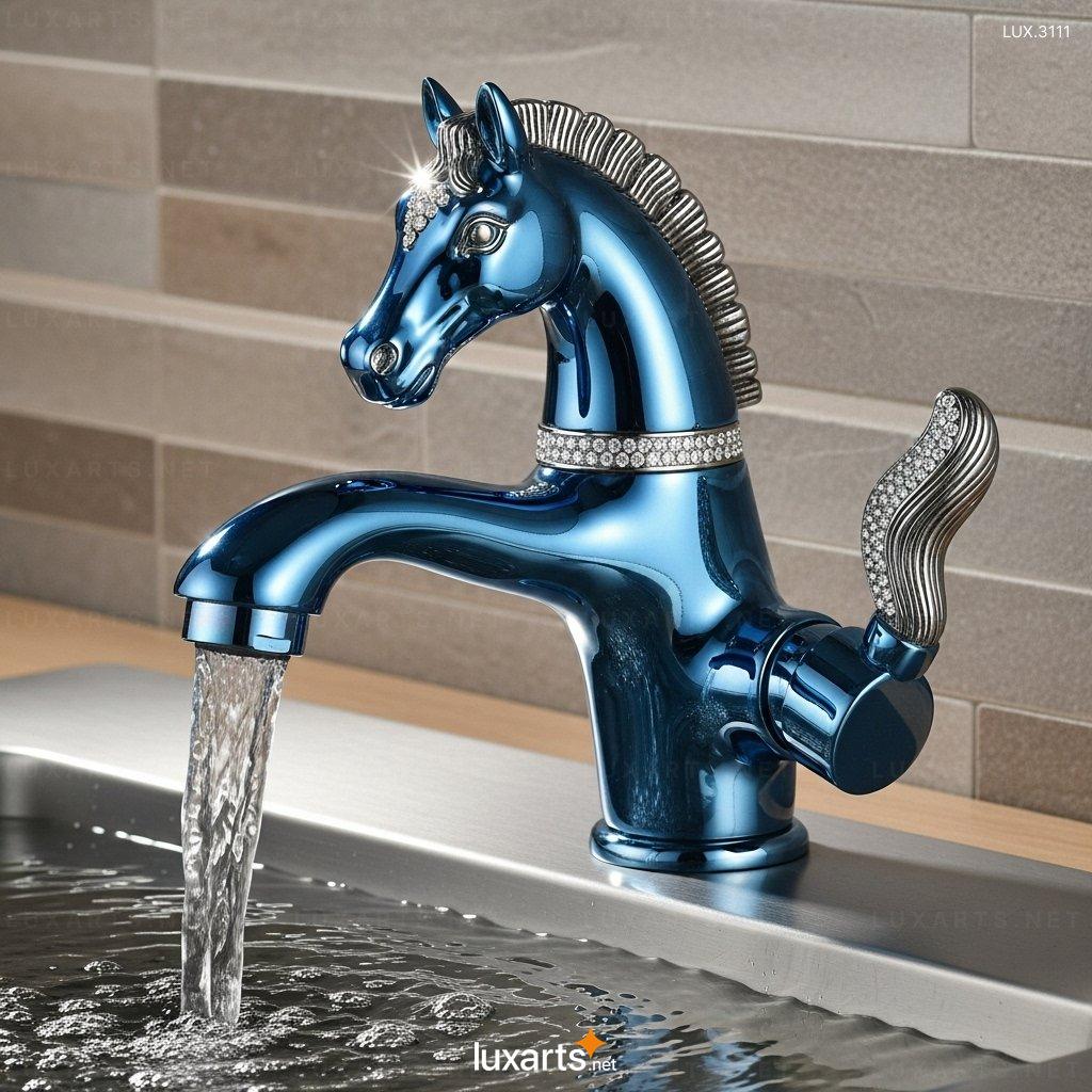 Horse Shaped Faucet – High-Quality Metal Tap with Artistic Horse Design horse faucet 7