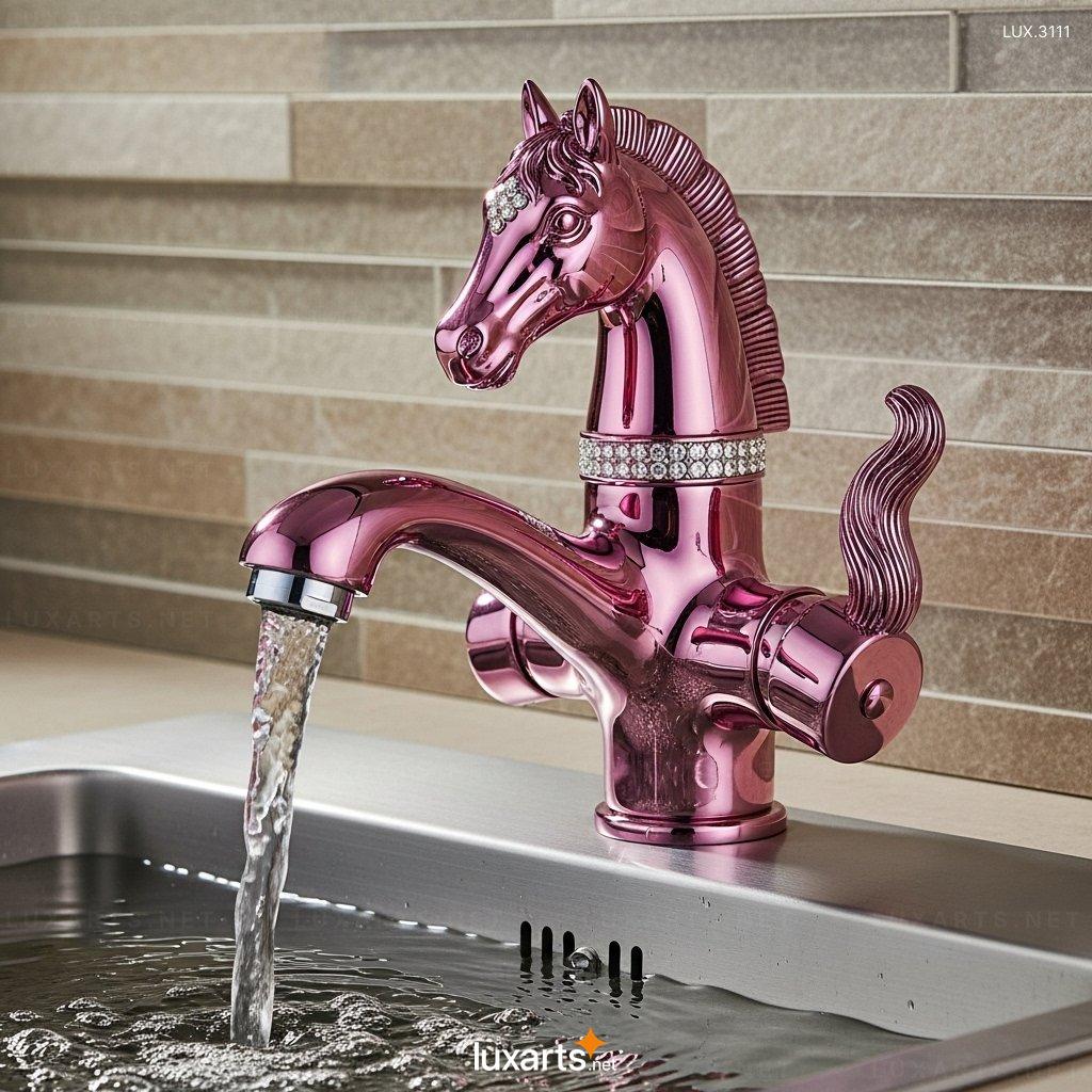 Horse Shaped Faucet – High-Quality Metal Tap with Artistic Horse Design horse faucet 9