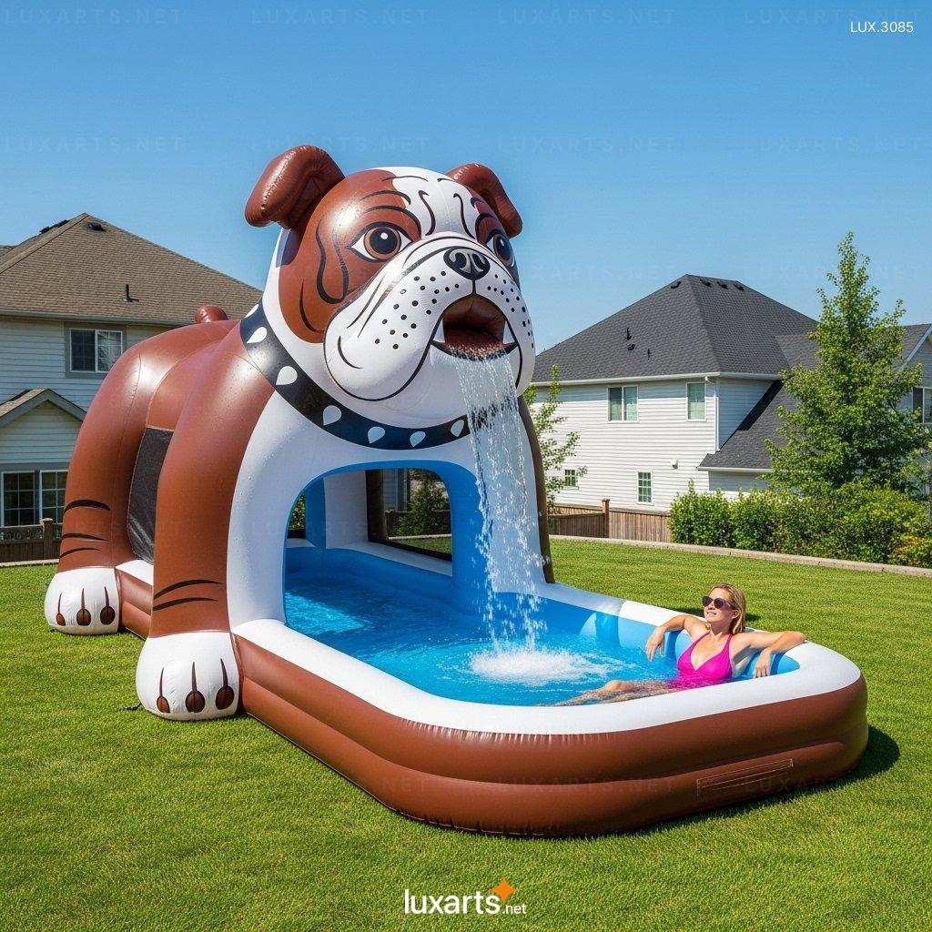 Cute Inflatable Dog Shaped Pools for Backyard Play & Relaxation inflatable dog pools 7