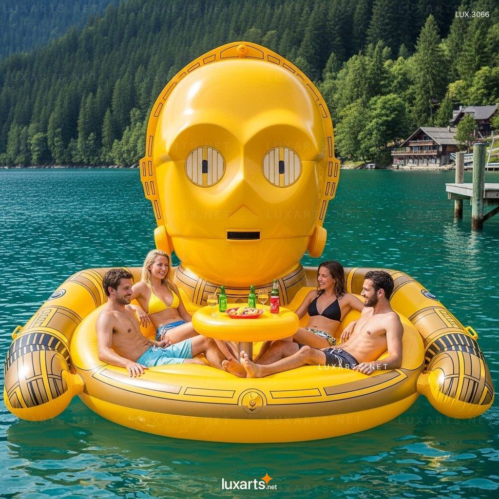 Inflatable Lake Party Floats with Star Wars Design – Trendy & Comfortable Floats inflatable star wars lake floats 1