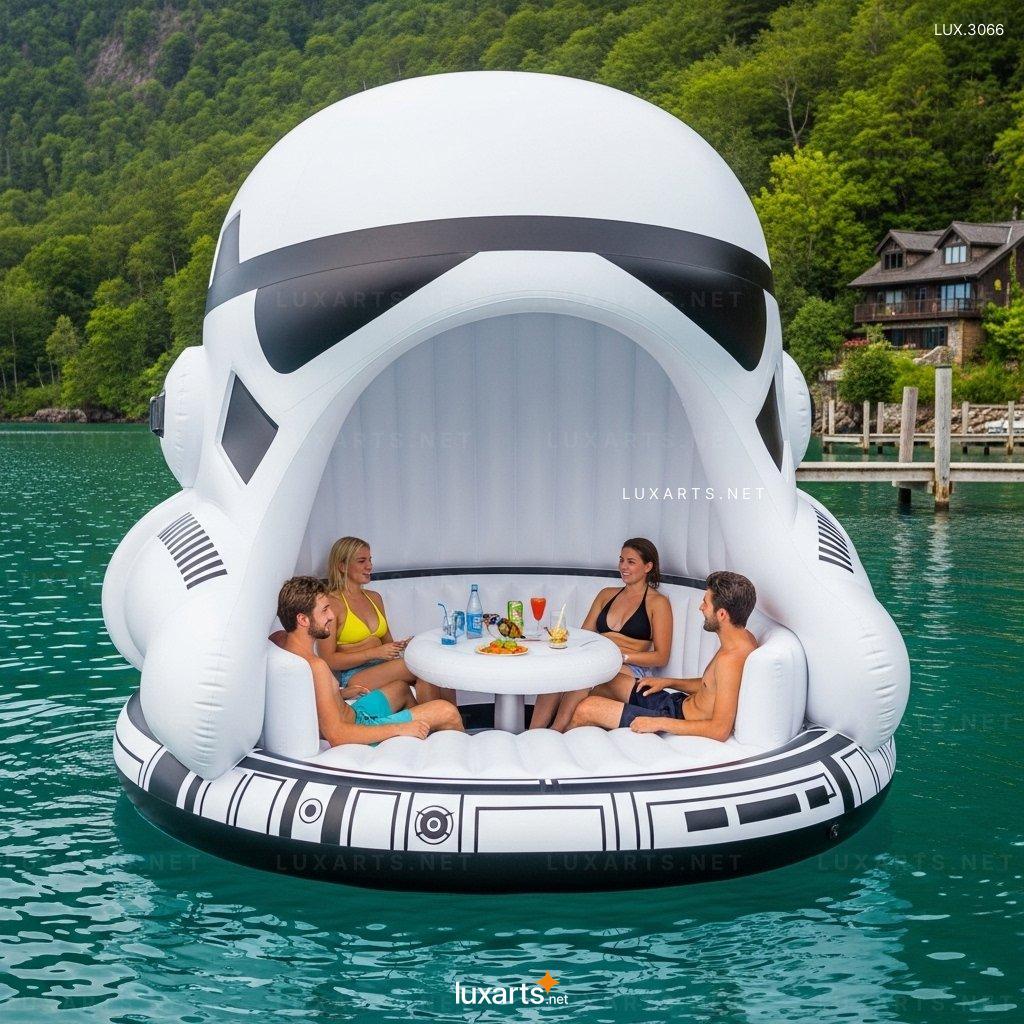 Inflatable Lake Party Floats with Star Wars Design – Trendy & Comfortable Floats inflatable star wars lake floats 11
