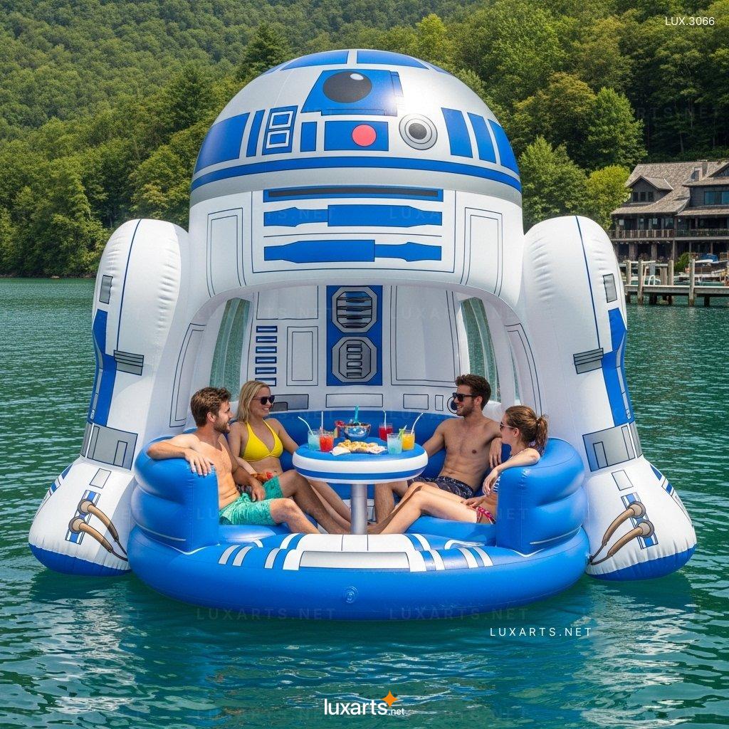 Inflatable Lake Party Floats with Star Wars Design – Trendy & Comfortable Floats inflatable star wars lake floats 7