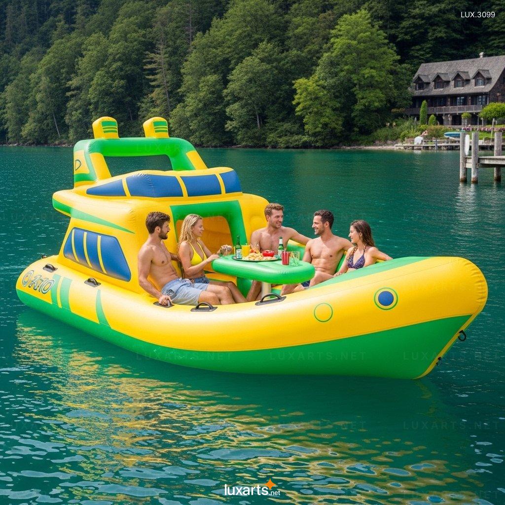Inflatable Yacht Lake Floats: Durable & Comfortable Water Floats for Lakes inflatable yacht lake floats 3