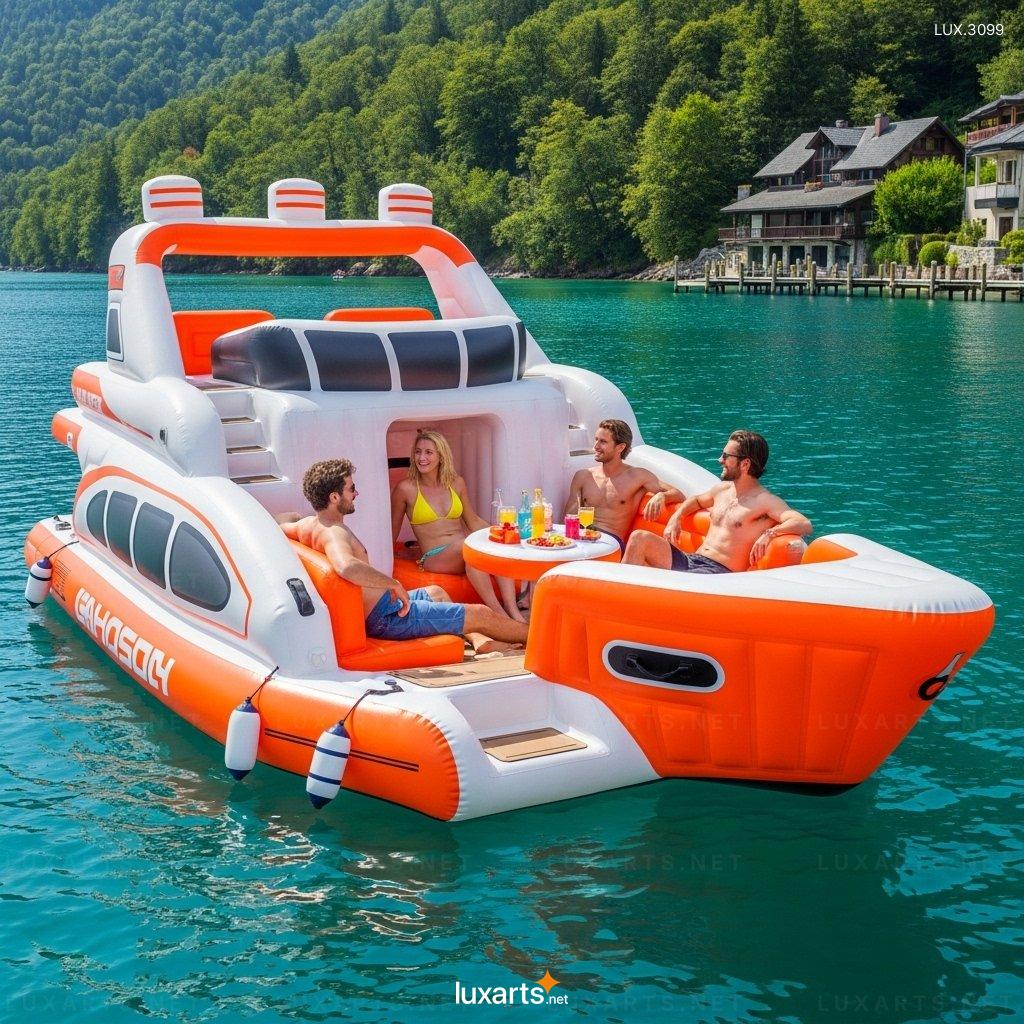 Inflatable Yacht Lake Floats: Durable & Comfortable Water Floats for Lakes inflatable yacht lake floats 6