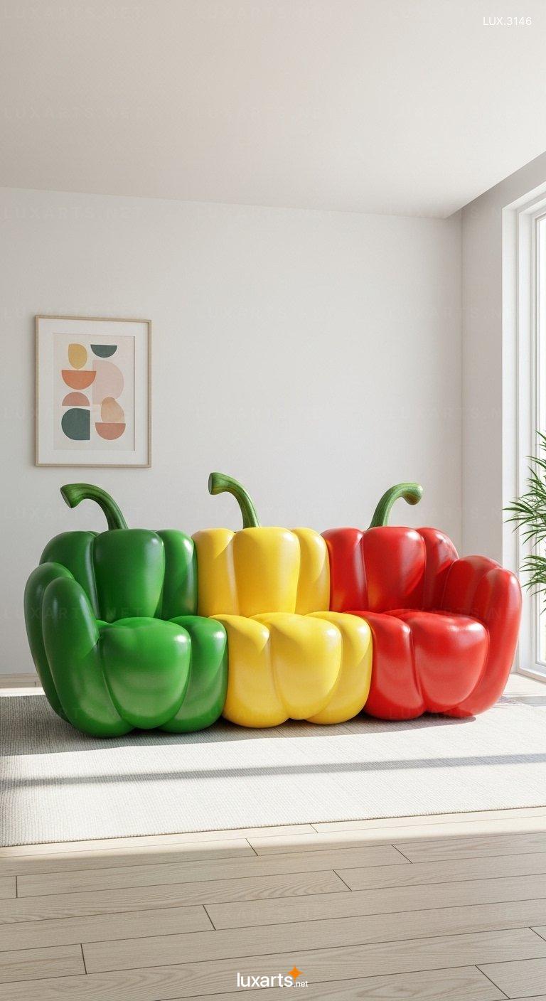 Vegetable Inspired Sofas for a Fresh and Natural Home Decor Look vegetable sofas 13