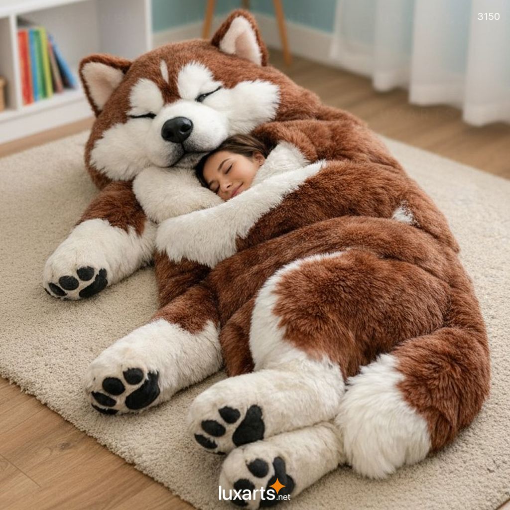 Dog Shaped Sleeping Bag – Cute & Cozy Pet-Style Sleep Solution for Kids and Adults 3150 dog sleeping bags 20260427 1