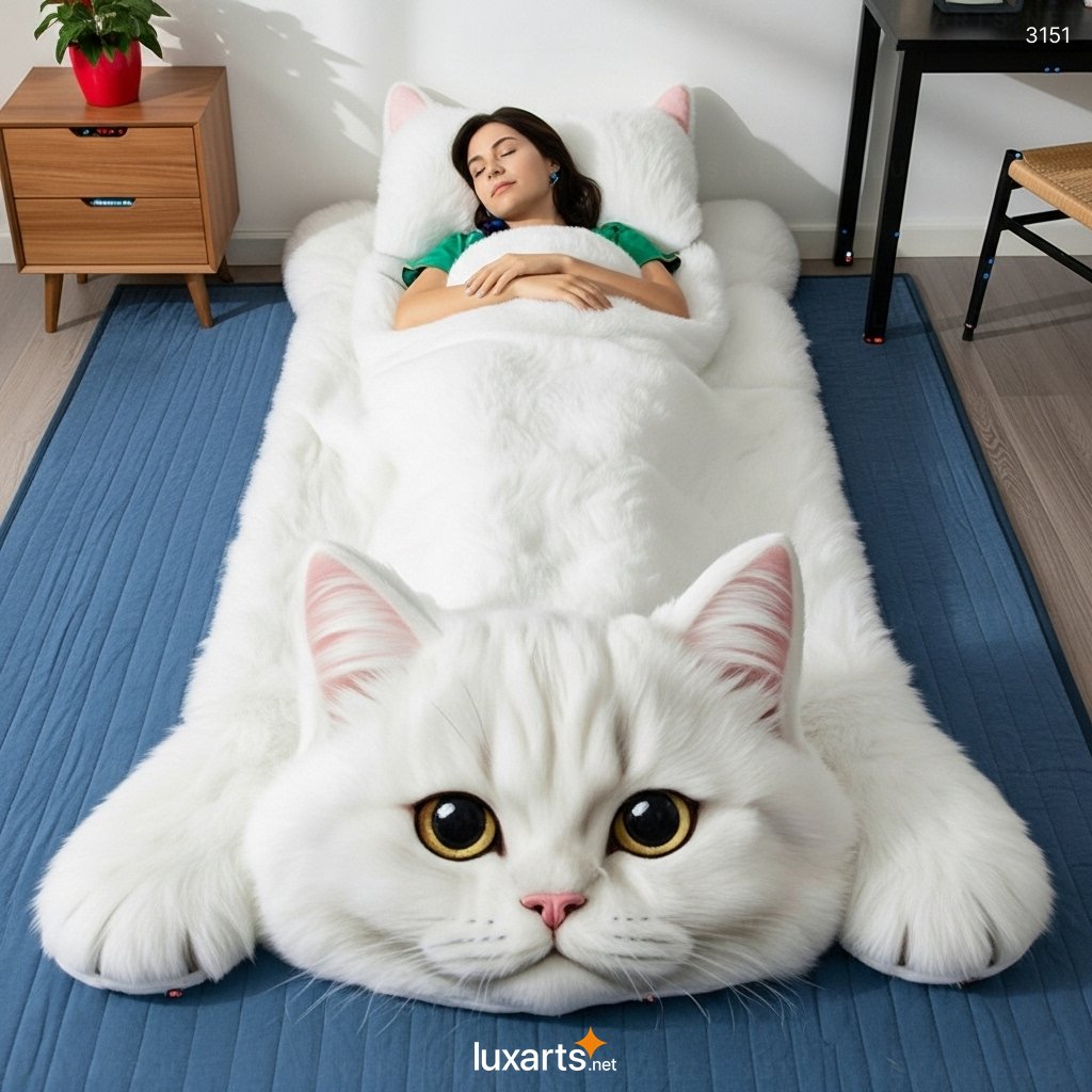 Cat-Shaped Sleeping Bags for Kids and Adults: Cozy, Playful & Whisker-Worthy Comfort 3151 cat sleeping bag 20251225 1