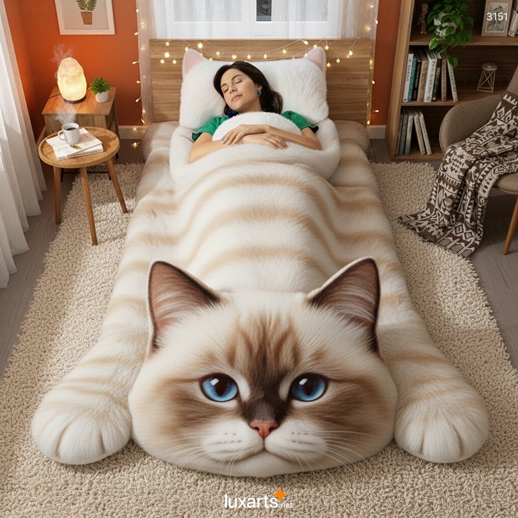 Cat-Shaped Sleeping Bags for Kids and Adults: Cozy, Playful & Whisker-Worthy Comfort 3151 cat sleeping bag 20251225 40