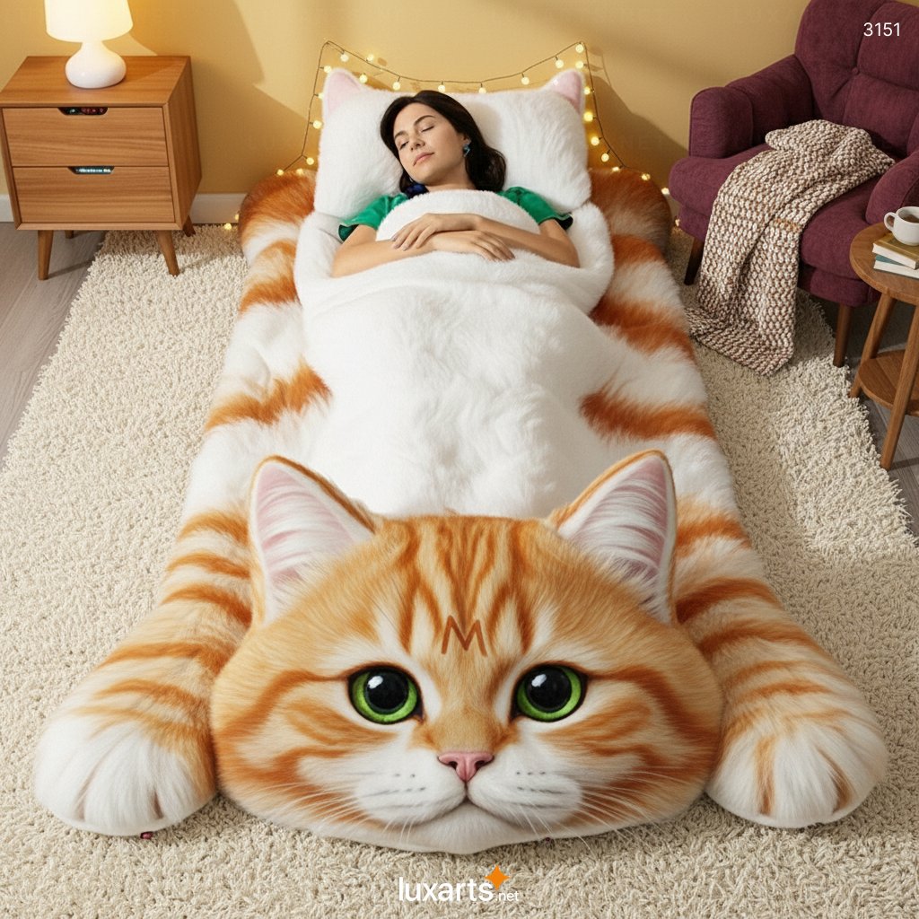 Cat-Shaped Sleeping Bags for Kids and Adults: Cozy, Playful & Whisker-Worthy Comfort 3151 cat sleeping bag 20251225 43
